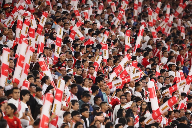 Cientos de hinchas de la Selección Peruana se congregaron en Matute para el duelo ante Nicaragua. (Foto: Jesús Saucedo / @photo.gec)