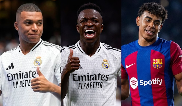 Los jugadores más valiosos de LaLiga de España. (Foto: Composición).