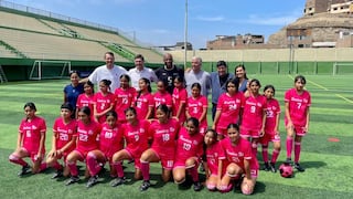 Con fútbol como eje, programa acompañará a estudiantes mujeres de Chorrillos durante cinco años