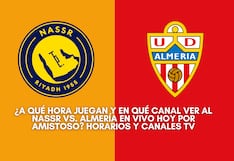 🎮 En qué canales transmiten Al Nassr vs. Almería EN VIVO AHORA por amistoso
