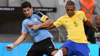 Brasil y Uruguay empataron 2-2 por Eliminatorias Rusia 2018