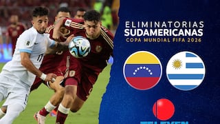 Televen transmitió Uruguay 2-0 Venezuela por la fecha 16 de las Eliminatorias al Mundial 2026