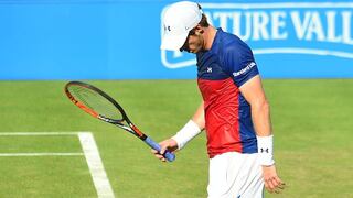 Está de malas: Andy Murray renunció a torneo de exhibición por lesión a solo una semana de Wimbledon