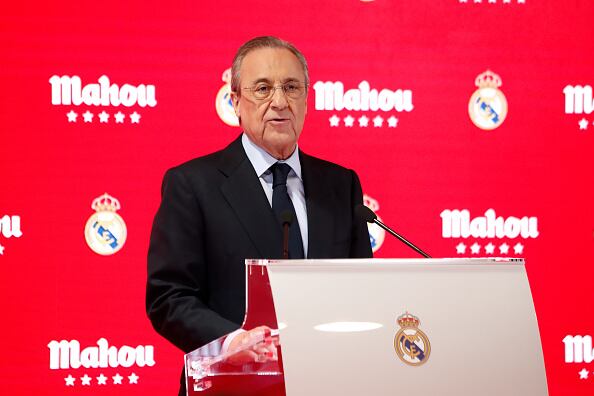 Florentino Pérez descarta el regreso de Cristiano Ronaldo. (Foto: Getty Images)