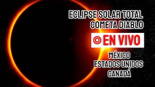 Dónde se vio la trayectoria del Eclipse solar total y Cometa Diablo desde México, USA y Canadá