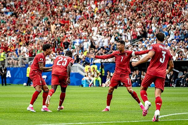 Portugal vs. Croacia. (Foto: Getty Images)