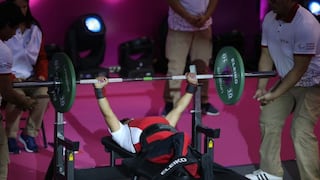 ¡Palmas para ella! Noemí Vásquez se quedó con la medalla de bronce en para powerlifting en los Parapanamericanos 2019