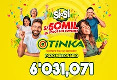 La Tinka del miércoles 19 de julio: ver resultados de la lotería