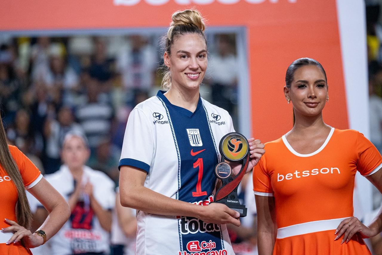 Elina Rodríguez fue una de las mejores atacantes del torneo, pero no seguirá en Alianza Lima. (Foto: GEC)
