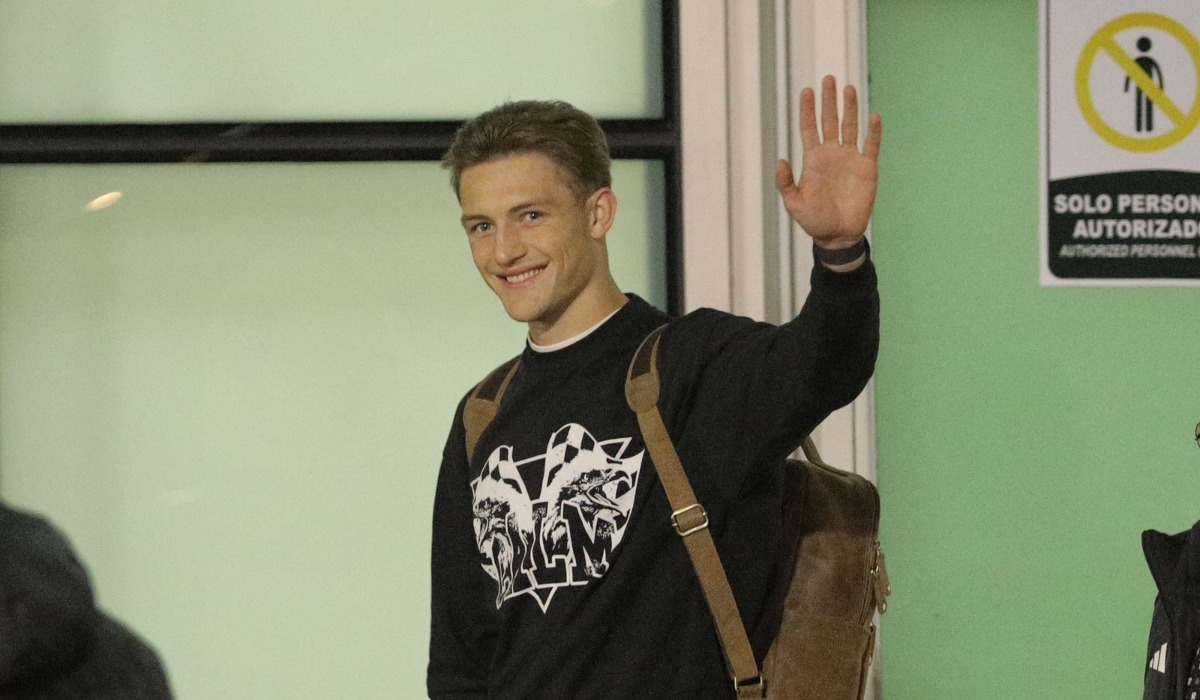 Oliver Sonne llegó a Lima para sumarse a la Selección Peruana. (Foto: Joel Alonzo / GEC)