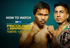 How to watch Pacquiao vs. Barrios in Texas: TV, time, and fight card