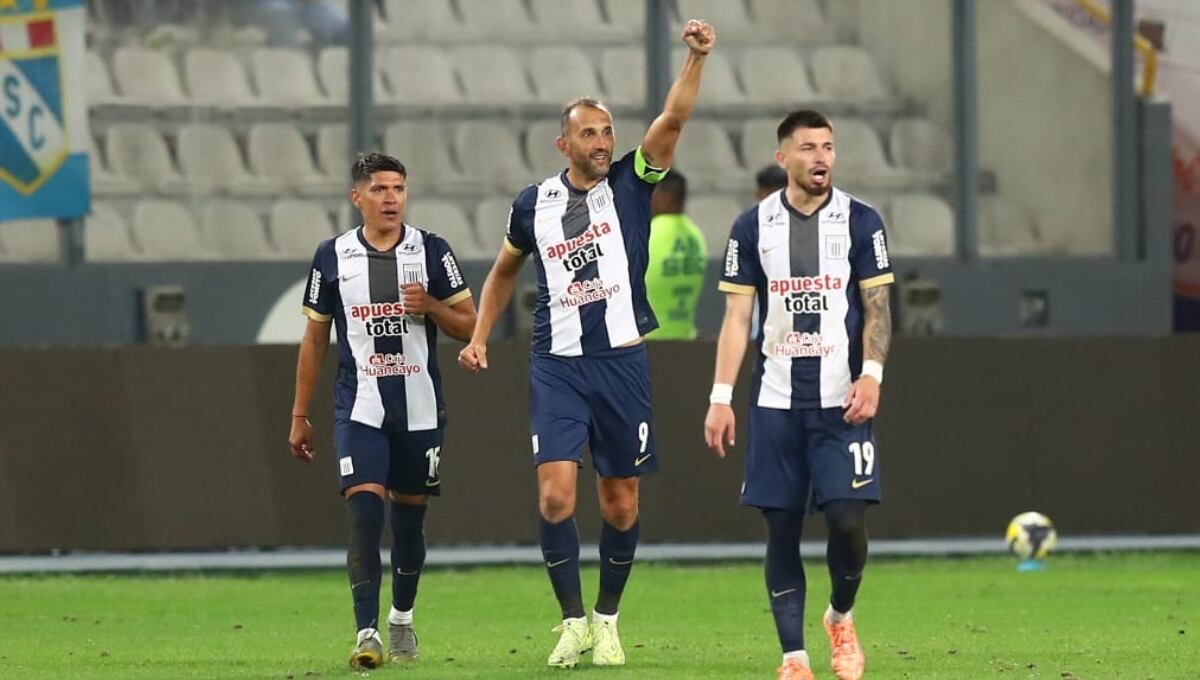 Hernán Barcos registra 15 goles con Alianza Lima en la temporada 2025. (Foto: GEC)