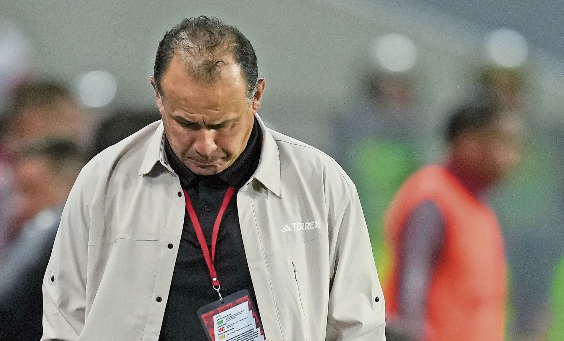 Juan Reynoso llegó en agosto del 2022 a la selección. (AP Photo/Martin Mejia)