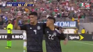 ¡Apareció el goleador! Raúl Jiménez pone el 2-0 de México ante Cuba tras el perfecto pase de Guardado [VIDEO]