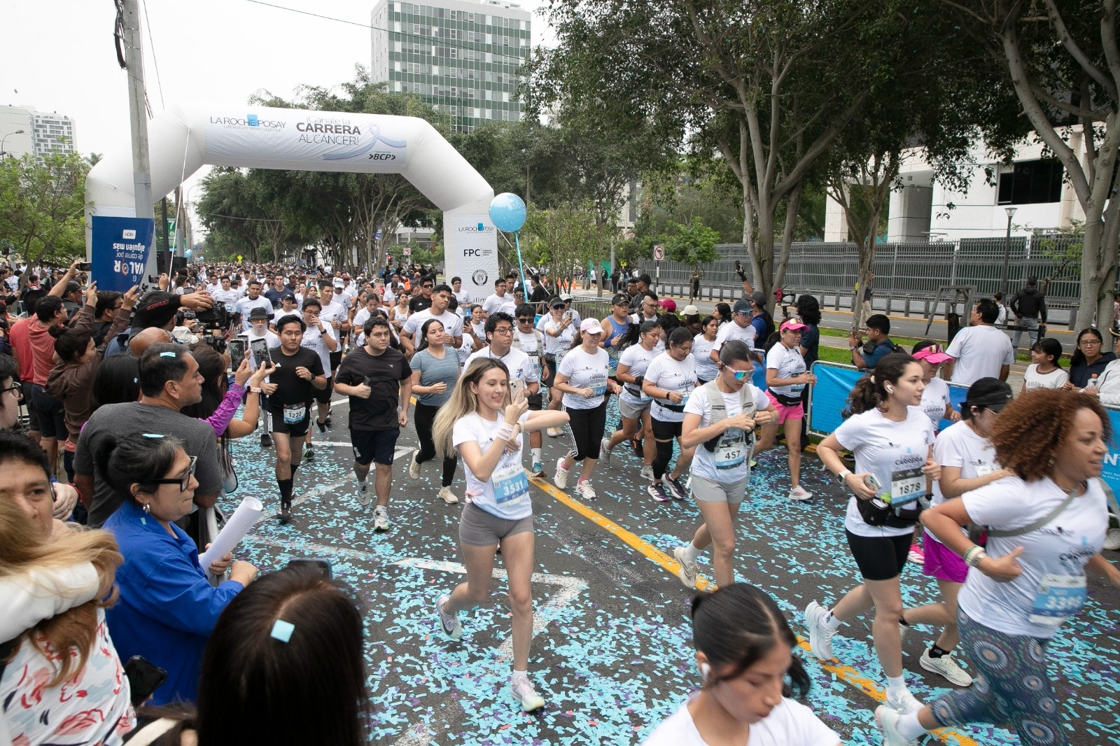 El evento deportivo y solidario reunió a miles de personas desde las primeras horas de este domingo 27 de setiembre. (Foto: Julio Reaño - Grupo El Comercio)