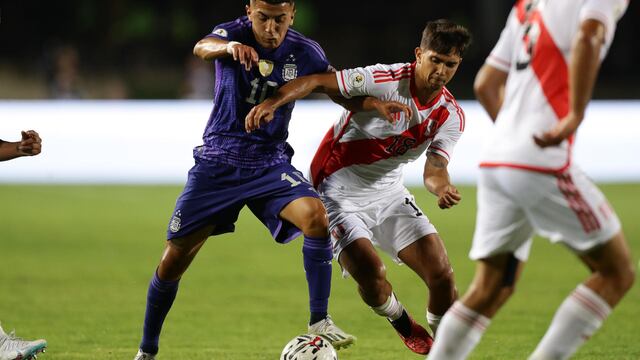Perú vs. Argentina (0-2): goles, minuto a minuto y resumen por Preolímpico Sub-23