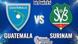 FOX transmitió el partido Guatemala vs. Surinam por la Concacaf Nations League 2026