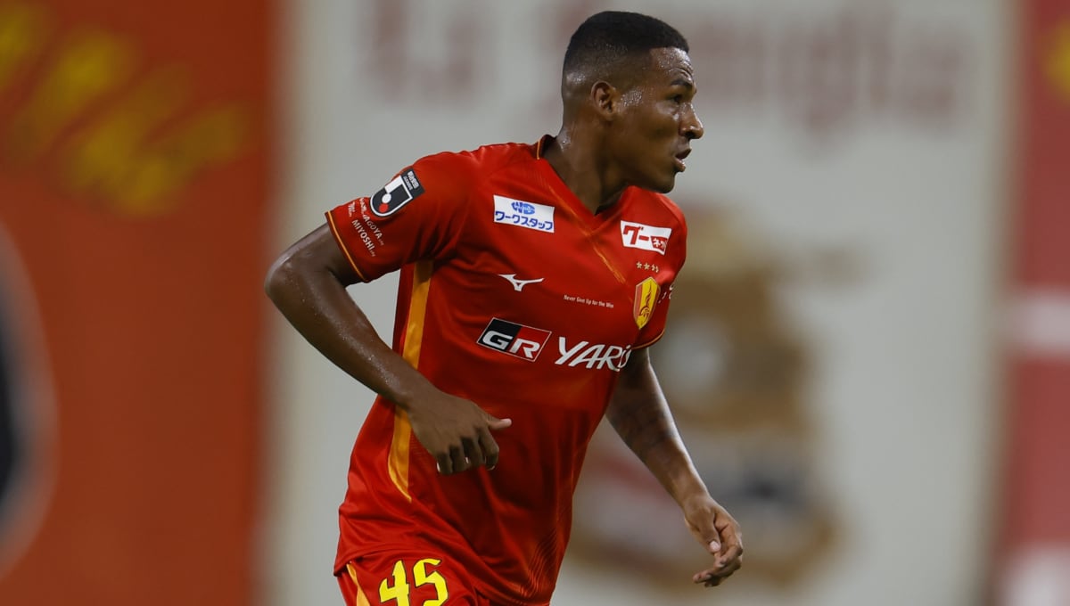 José Carabalí llegó a Universitario como agente libre tras su salida del Nagoya Grampus. (Foto: Nagoya Grampus)