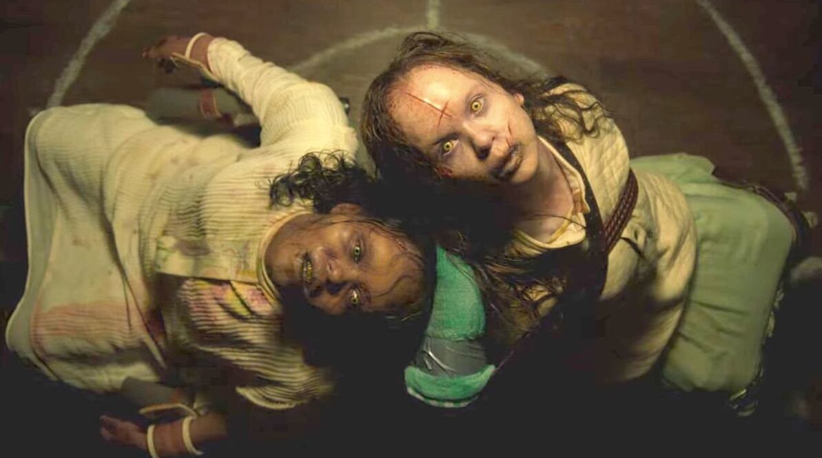 En "The Exorcist: Believer", Katherine y Angela son poseídas después de desaparecer misteriosamente por tres días (Foto: Universal Pictures)