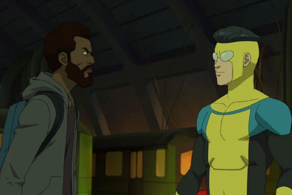 Angstrom Levy confrontando a Mark en el episodio 1 de la temporada 2 de "Invincible" (Foto: Amazon Prime Video)
