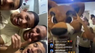 Universitario tricampeón: así fue la eufórica celebración en los camerinos
