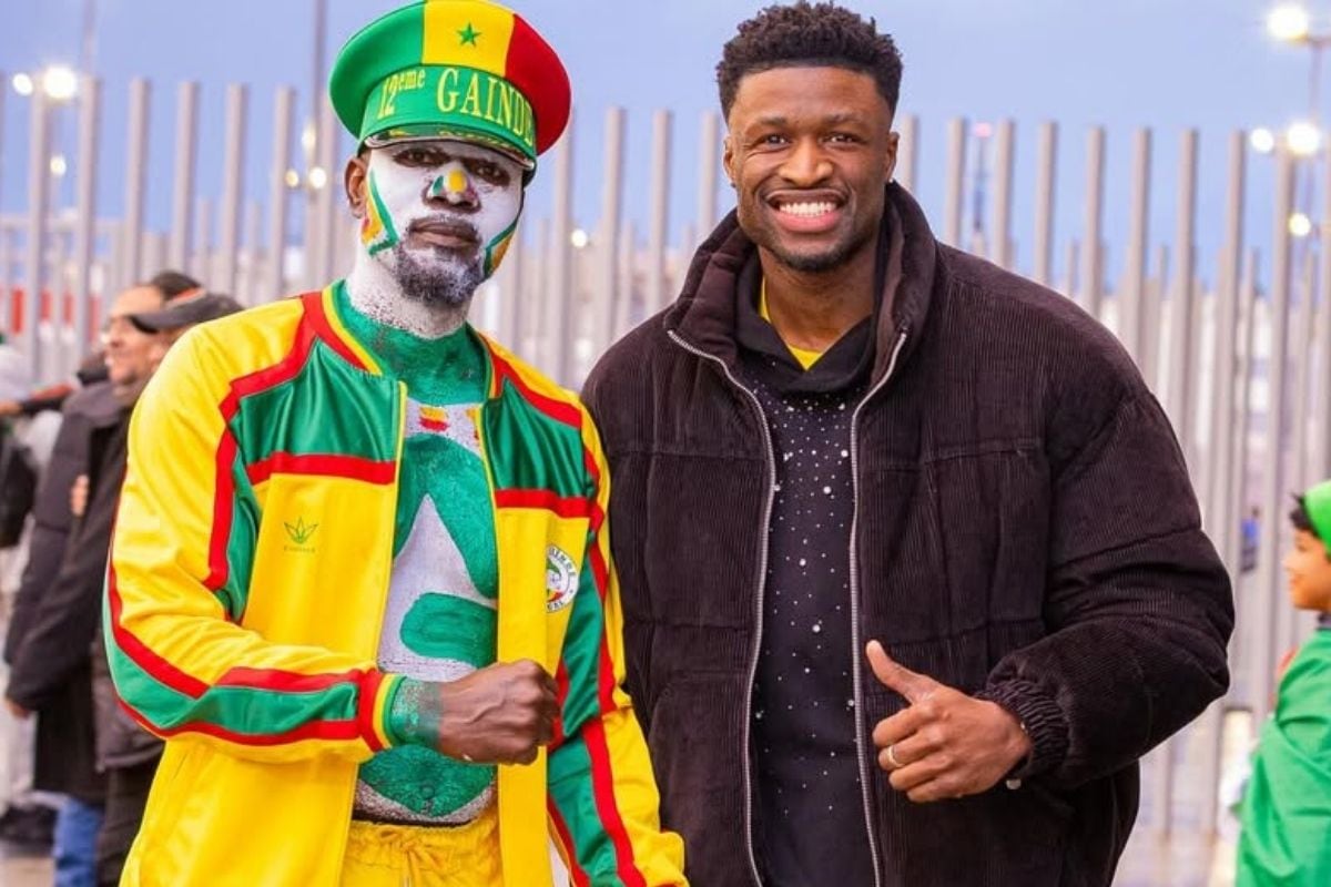 Sekou Gassama sigue de cerca a la selección de Senegal (Foto: @sekou_gassa)