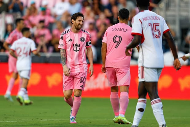 Lionel Messi contribuyó con 44 goles en 29 partidos con Inter Miami. (Photo by Chris Arjoon / AFP)