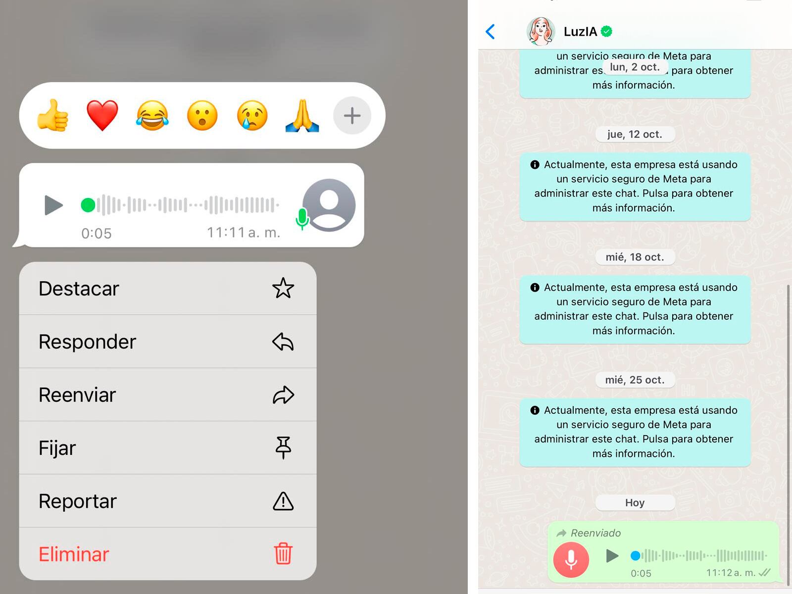 WHATSAPP | Así uso el truco para poder transcribir todos los audios de WhatsApp a texto. (Foto: MAG - Rommel Yupanqui)