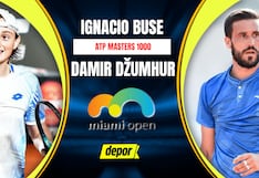 Ignacio Buse vs. Damir Džumhur EN VIVO por ESPN: ver transmisión y minuto a minuto vía Disney Plus
