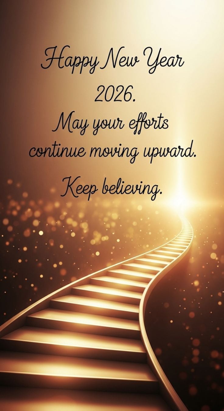 Elige una de estas 20 opciones de tarjetas para desear un ¡Feliz Año Nuevo 2026! este 31 de diciembre y 1 de enero. Compártela en todas las redes sociales. (Foto: Pinterest)