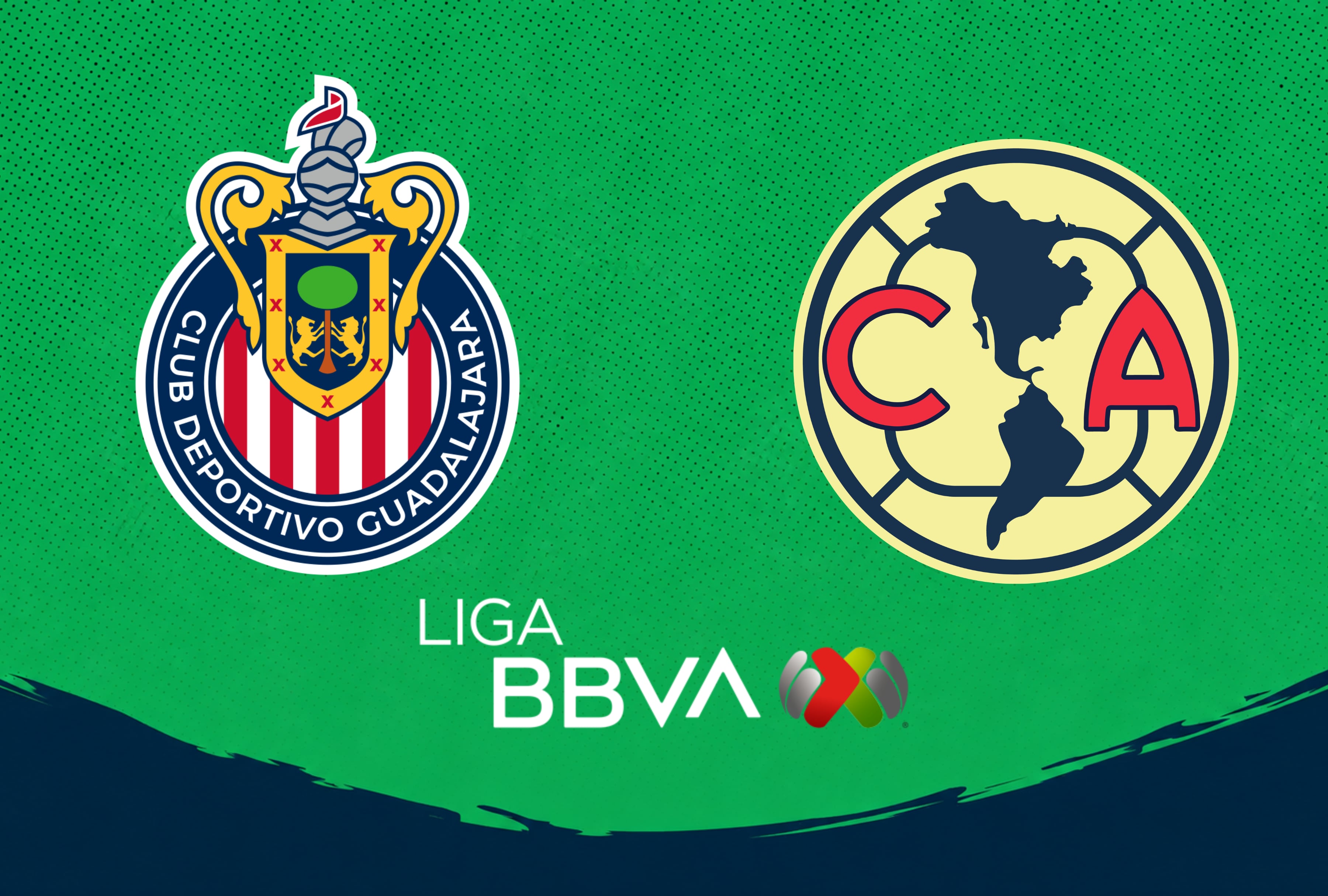 América y Chivas se verán las caras en el Clásico Nacional de la Liga MX 2026. Consulte la guía de televisión con horarios locales y canales autorizados para ver el partido en vivo. | Crédito: Composición Depor