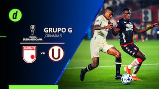 Ind. Santa Fe vs. Universitario: apuestas, horarios y canales de TV para ver la Copa Sudamericana