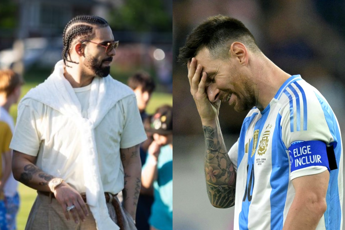 Drake apostó US$ 300 mil a que Canadá vence a Argentina en la semifinal de la Copa América. (Foto: Instagram/champagnepapi | AFP).