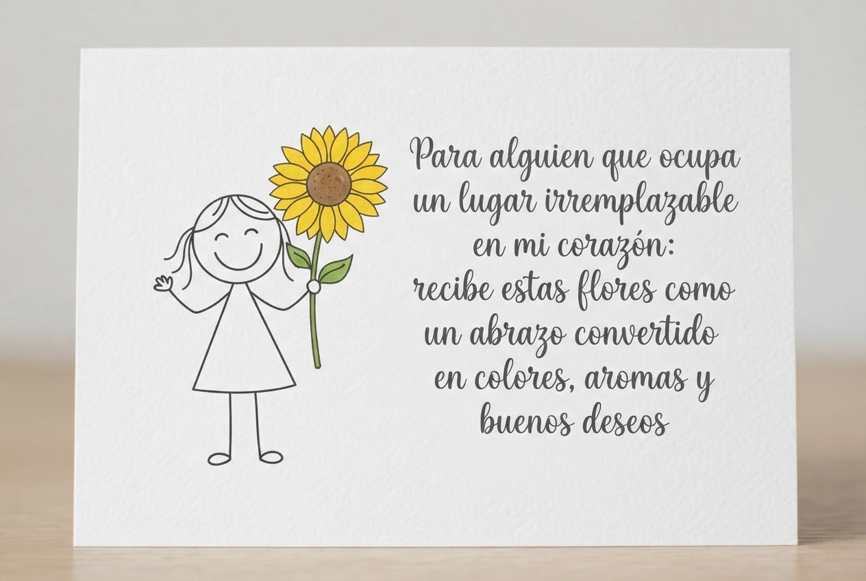 Imágenes bonitas del día de regalar flores amarillas para enviar por WhatsApp este 21 de septiembre de 2026. Foto creada por la IA de Gemini.