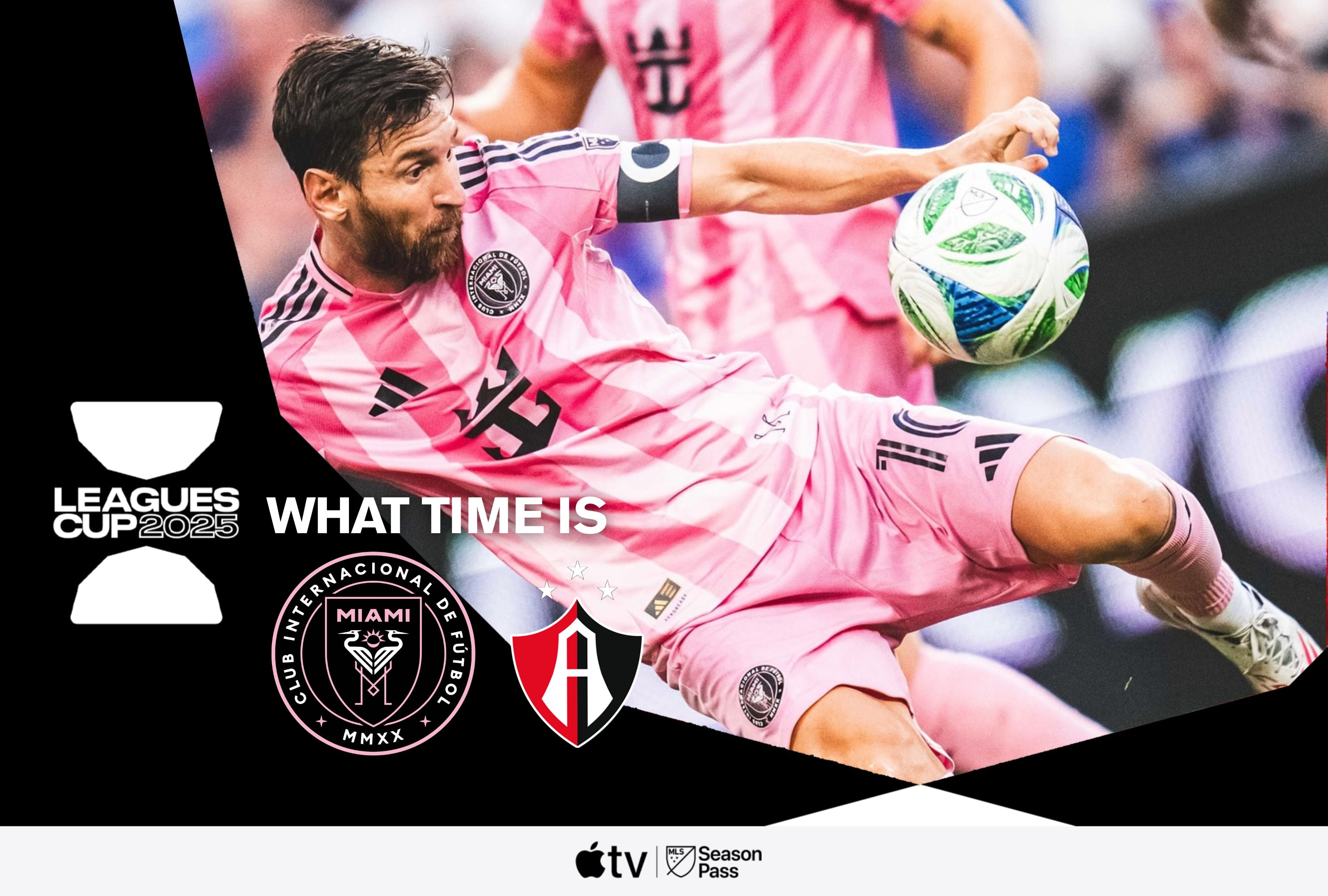 Inter Miami and Atlas face off in Phase 1 of the 2025 Leagues Cup. Check the exact match time in every time zone around the world and don't miss this exciting international duel. | Photo by mlssoccer.com / Inter Miami CF Facebook / Depor