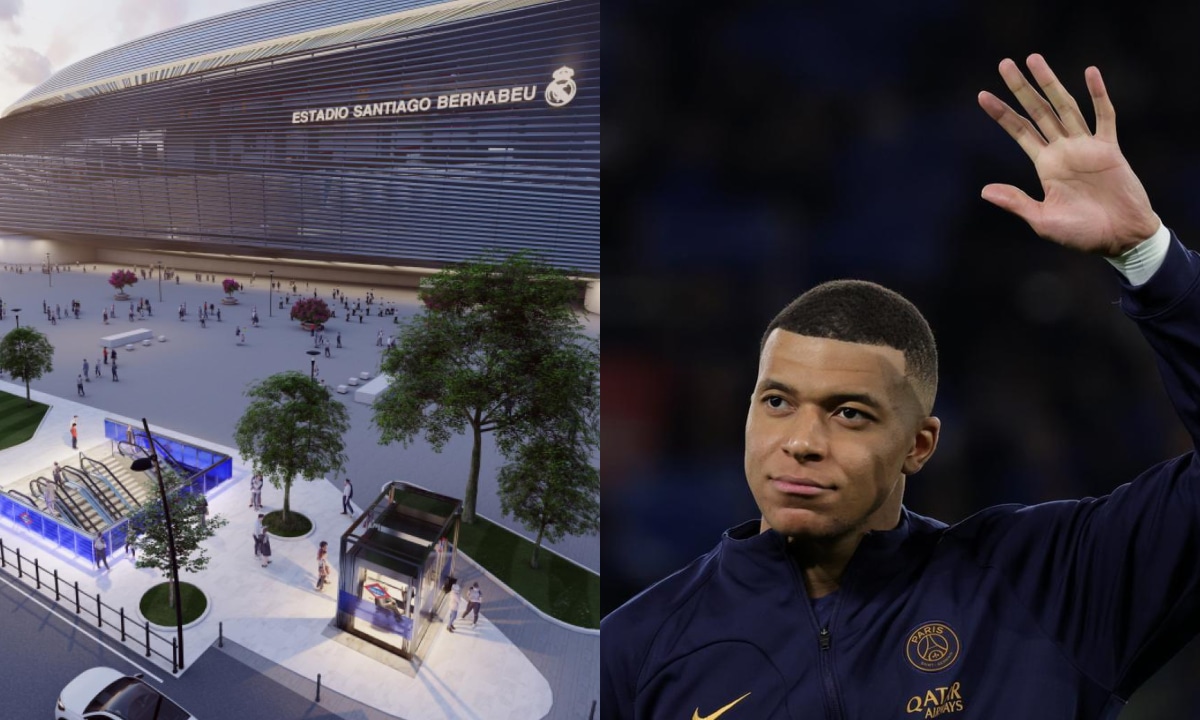 Real Madrid hará coincidir la llegada de Mbappé con la inauguración del nuevo estadio. (Foto: Composición)