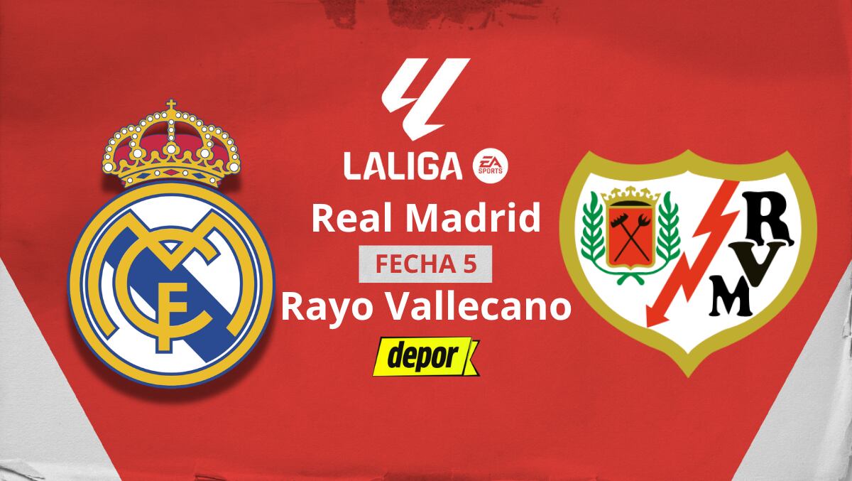 Real Madrid vs. Rayo Vallecano EN VIVO: ver transmisión gratis ESPN y Disney Plus