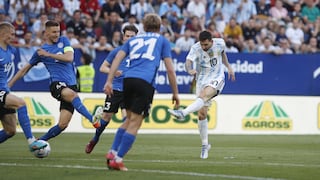 Con goles de Messi: revisa lo mejor que dejó el partido entre Argentina vs. Estonia
