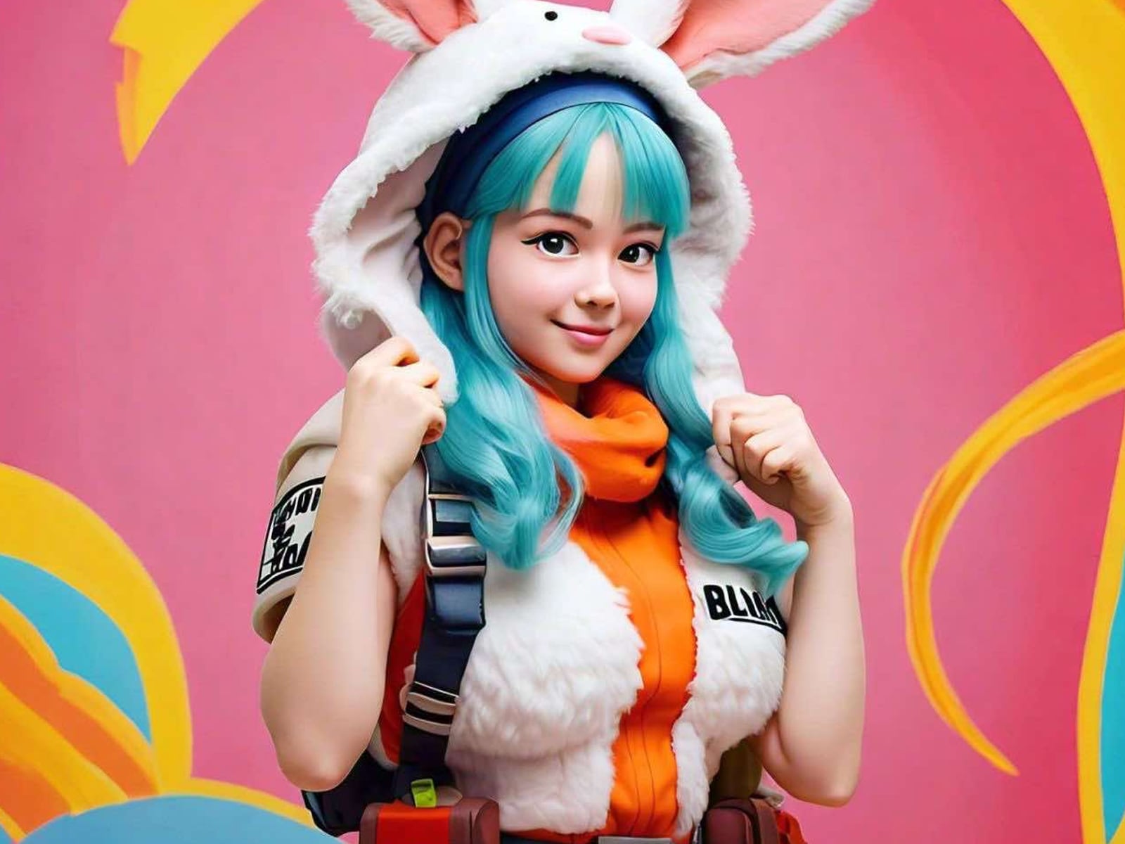 WHATSAPP | Se caracteriza por tener un cabello celeste. (Foto: MAG - Rommel Yupanqui)