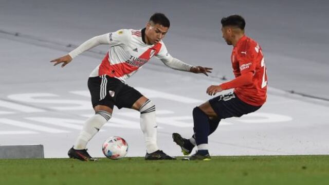 Todo parejo en Núñez: River igualó 1-1 con Independiente en la fecha 10 de la Liga Profesional