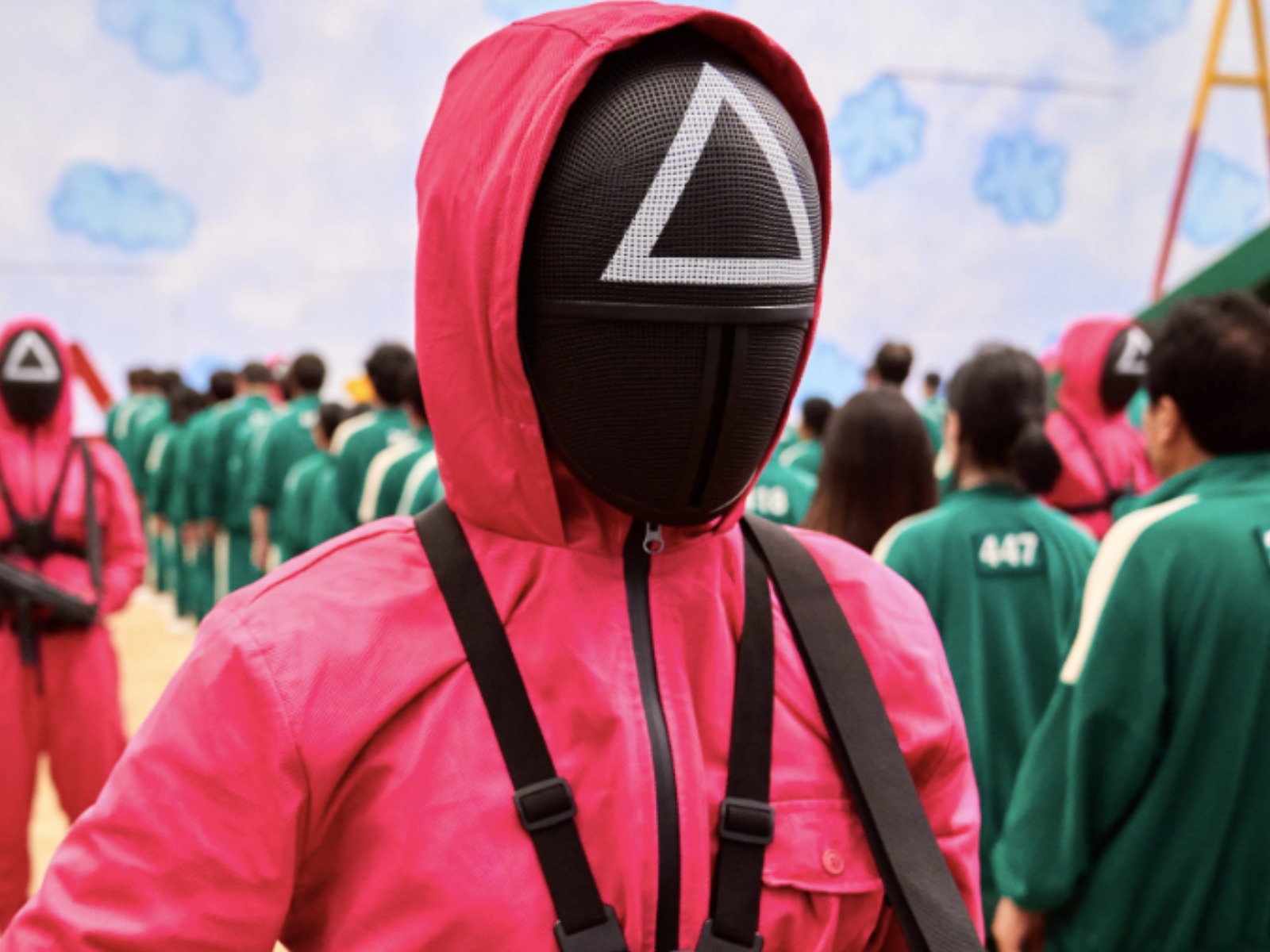 "El juego del calamar: El desafío" fue filmado en Inglaterra, donde se han meticulosamente recreado los escenarios del programa surcoreano (Foto: Netflix)