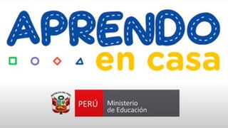 Aprendo en casa EN VIVO por TV Perú y Radio Nacional: conoce la programación de HOY 4 de setiembre