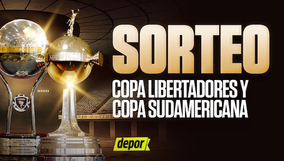 Sigue el sorteo de la Copa Libertadores y Copa Sudamericana en Depor. (Diseño: Depor)