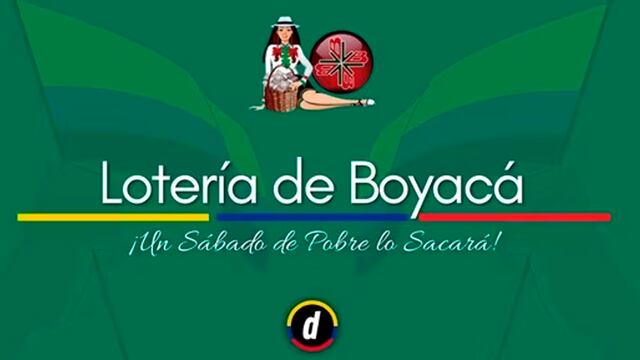 Resultados de la Lotería de Boyacá, sábado 23 de diciembre: números ganadores