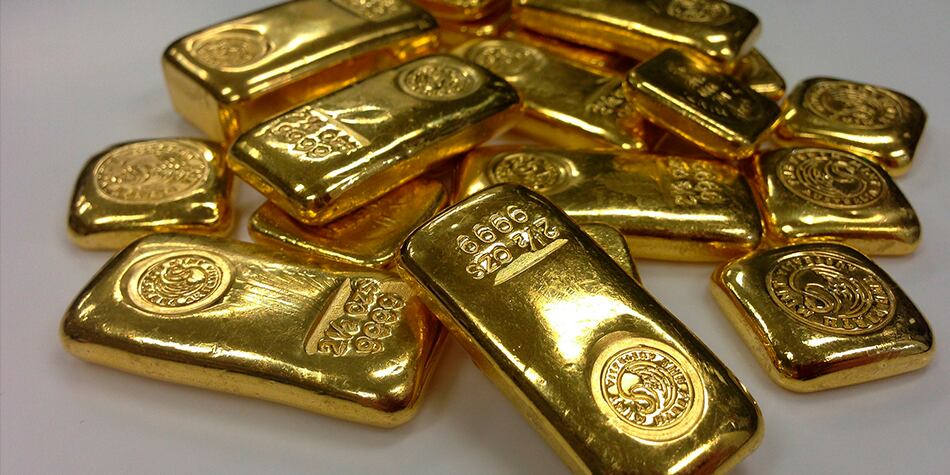 Un grupo de lingotes de oro (Foto: Pixabay)