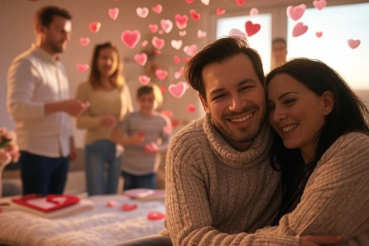 50 Happy Valentine’s Day Wishes for Soulmates, Budding Romances, Friends, and Family. (Foto: IA Grok)