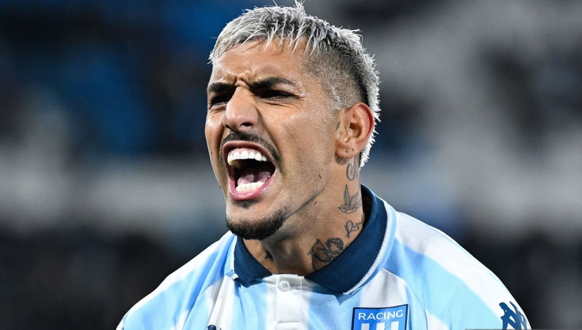 Adrián Balboa registra siete goles con Racing en la temporada 2025. (Foto: Getty Images)