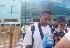 José Carabalí ya está en Lima: “Es un sueño llegar a Universitario”