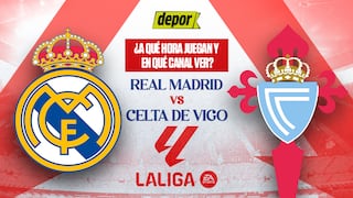 Real Madrid vs. Celta de Vigo: en qué canal ver el partido de hoy