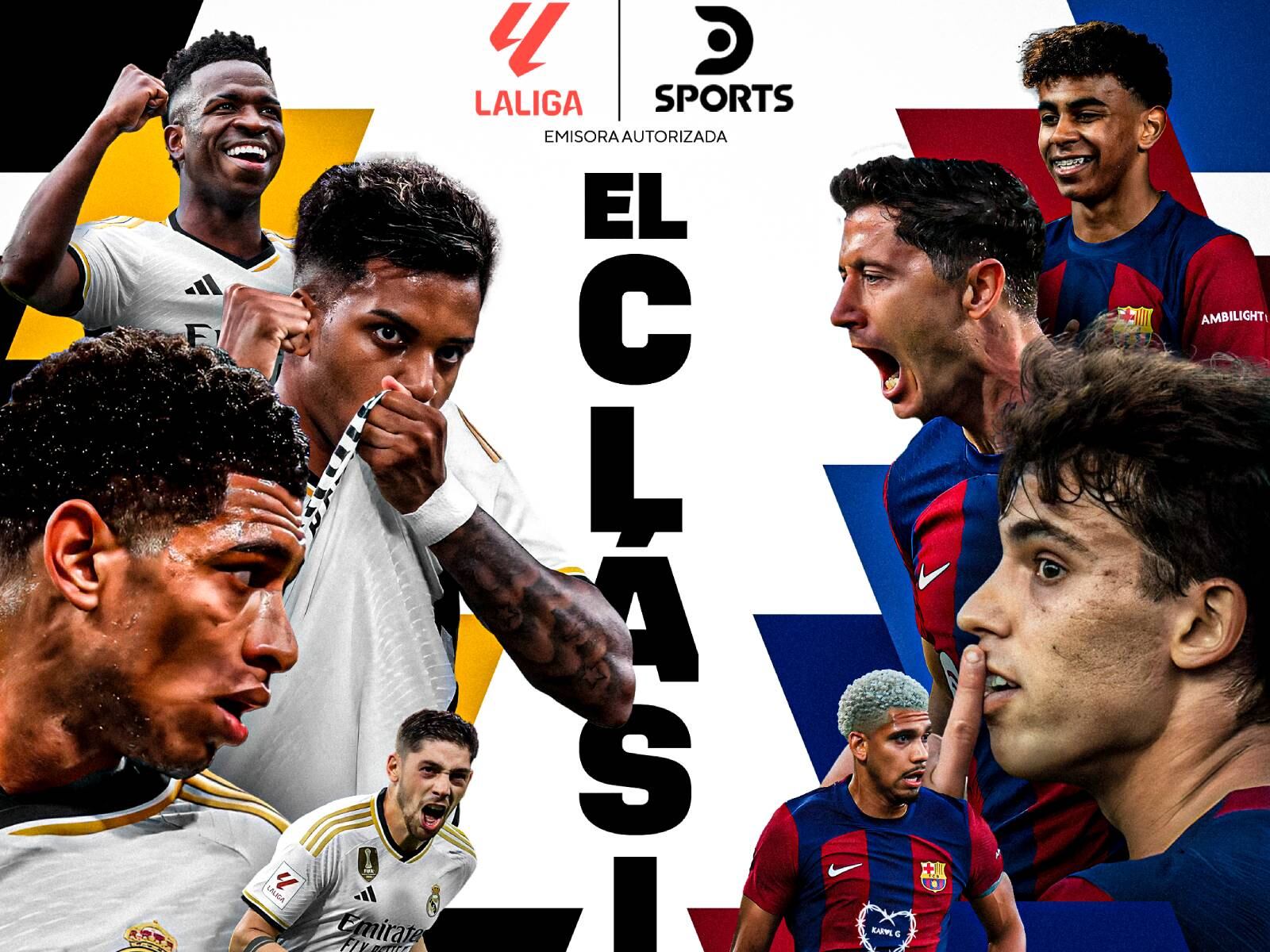 El partido entre Real Madrid y Barcelona será transmitido por DSports. (Foto: AFP)